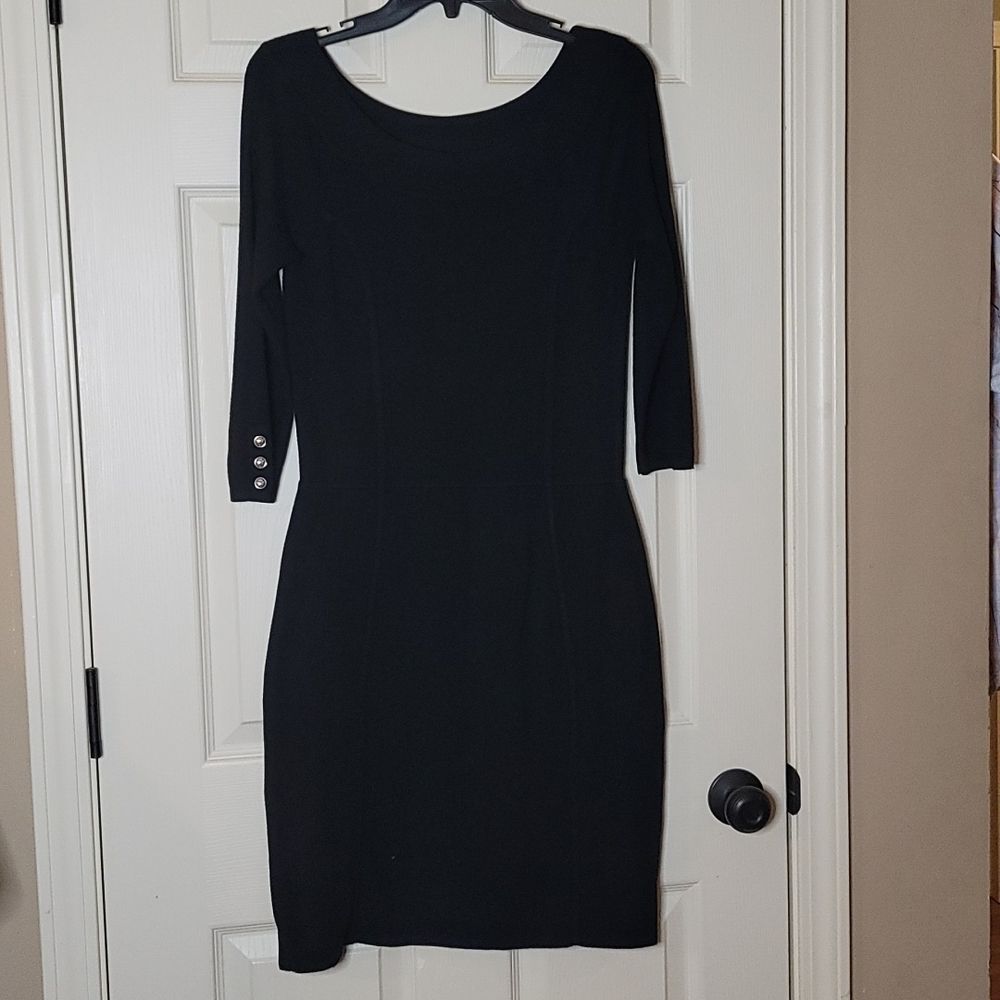 White House Black Market  Black Dress Size S